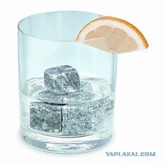 Каменный лед для охлаждения напитков (3 фото)