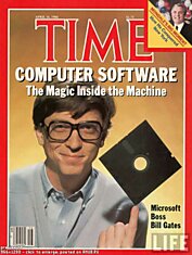 Билл Гейтс и Стив Джобс на обложках Time