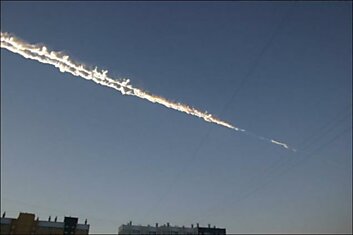 Взрыв метеорита