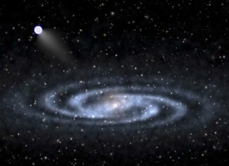 Сверхскоростная звезда раскроет секреты тёмной материи