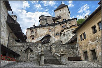 Оравский град - один из самых красивых замков Словакии
