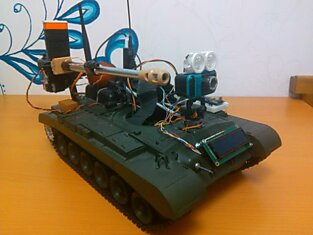 Строим роботанк с управлением по Wifi, камерой, пушкой и т.д