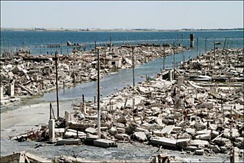 Epecuen - город призрак (33 фотографии)