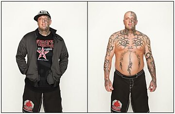 Люди и их скрытые татуировки — необычный фотопроект