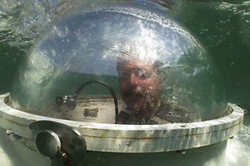 Самодельная подводная лодка из Одессы (5 фотографий)