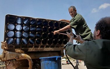 Самодельное оружие ливийских мятежников