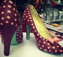 Шоколадные туфли