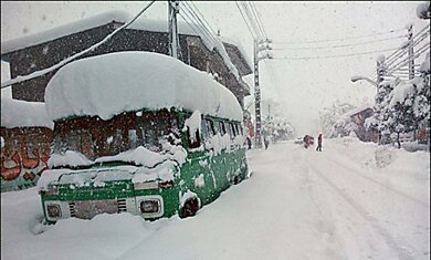 Снег в Иране