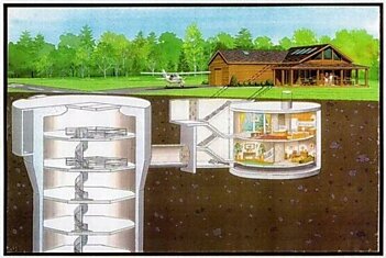 Дом-бункер за $750 тыс (17 фото)