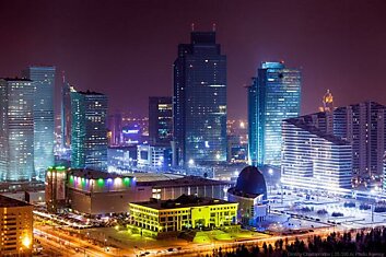Астана, столица Казахстана.