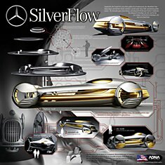 Design Challenge Robocar 2057: Mercedes-Benz SilverFlow