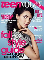 Кендалл Дженнер украсила страницы журнала Teen Vogue