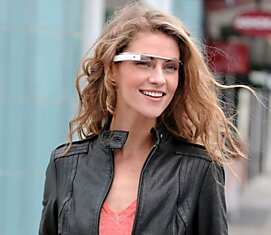 Google впервые продемонстрировал работу умных очков Google Glass