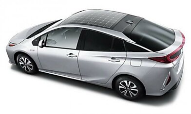 Гибрид Toyota Prius Prime получил солнечную крышу Panasonic
