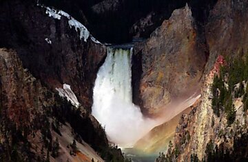 Национальный парк Yellowstone  в США (41 фотография)