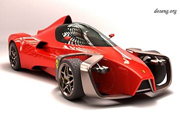 Новый концепт Ferrari Zobin