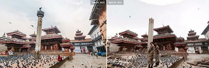 Катастрофа В Непале, Поставившая Весь Мир На Уши! Фото До И После