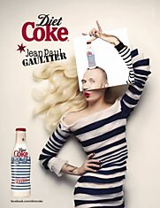 Дизайнер Жан-Поль Готье стал лицом Diet Coke