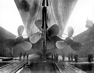 Как строился Титаник (38 фотографий)