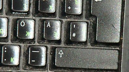 Правильный способ чистки клавиатуры