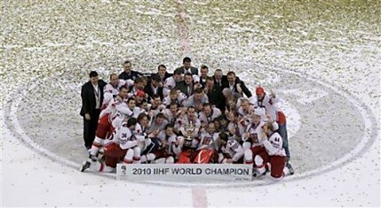 Финал чемпионата мира по хоккею: Чехия - Россия