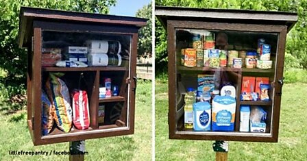 Эти шкафчики с продуктами — самый крутой и простой способ помочь людям