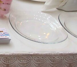 Зачем клеить ткань к обратной стороне тарелки