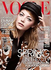 Эмма Стоун в новом номере американского «Vogue»