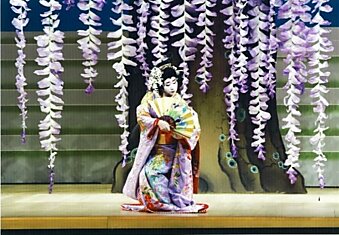 В японском театре кабуки