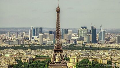Париж в движении (15 фото + 2 видео)