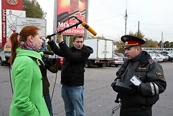 Рейд по тонировке вместе с телеканалом Рен