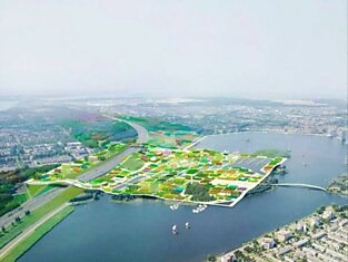 Проект MVRDV: как превратить голландский город Алмере в самый зелёный город на планете