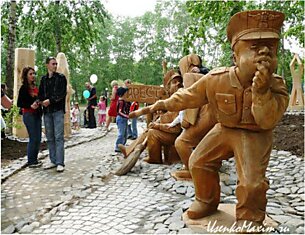 Городской конкурс деревянной скульптуры «Хабаровские узоры»