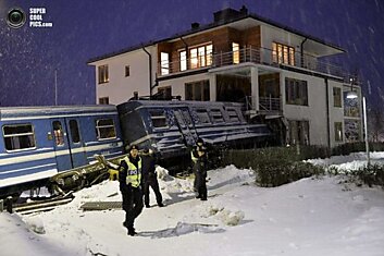 Шведская уборщица угнала поезд