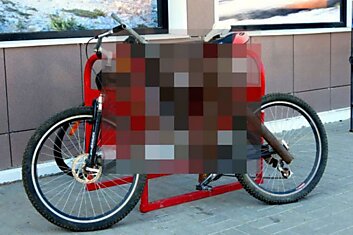 Брутальный велосипед из Ростова