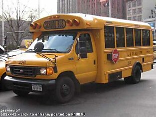 Школьный автобус на Западе