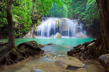 Водопад Эрван, Канчанабури, Таиланд