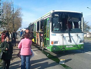 Взрыв автобуса в Волгограде (8 фотографий)