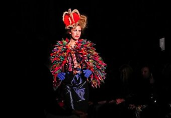 Коллекция Вивьен Вествуд (Vivienne Westwood) на  London Fashion Week
