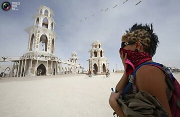 Фестиваль Burning Man 2011 (61 фотография)