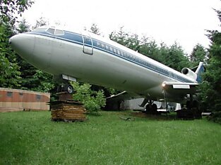Жизнь внутри самолета Boeing 727
