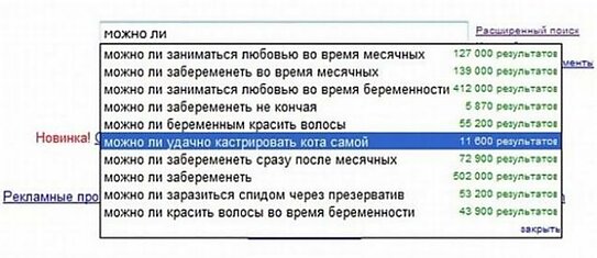 Поиск в Яндекс и Google