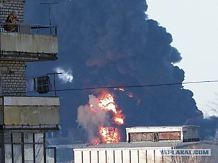 Взрыв и пожар Углегорской ТЭС