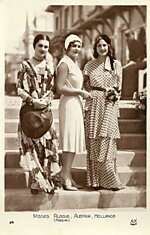 Участницы конкурса "Мисс Европа - 1930"