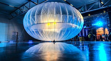 ИИ помогает удерживать воздушные шары Google Project Loon неделями на одном месте