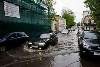 Потоп в Москве (7 фотографий)