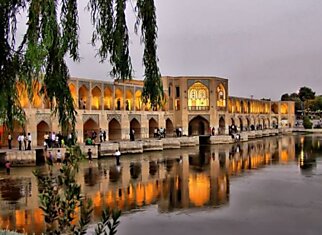 Мост Кхаджу в Исфахане