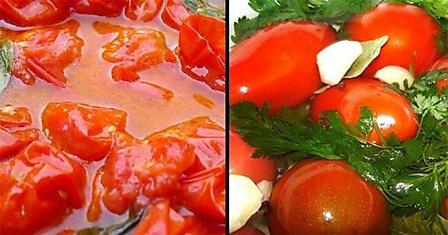 7 рецептов из помидоров для заготовки на зиму. В копилку каждой хозяйке!