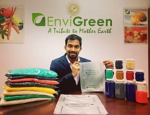 Индийская компания производит полностью биоразлагаемые съедобные «пластиковые» пакеты