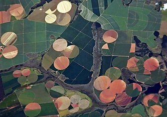 Сельское хозяйство: вид из космоса
